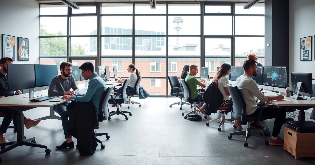 GameQubi team working on beta testing